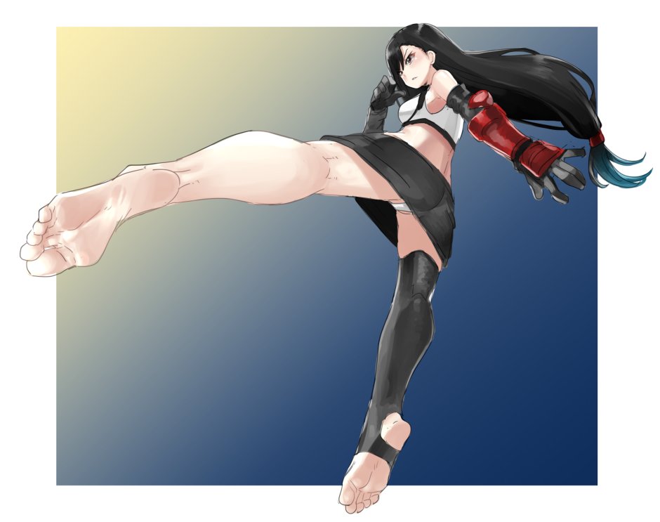 Hentai Difference Arms_behind_Back Barefoot