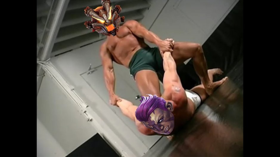 Bill Harrington Gachimuchi in the locker room