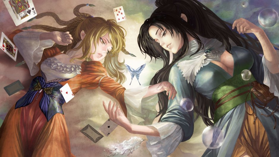 The House in Fata Morgana Giselle and Michelle