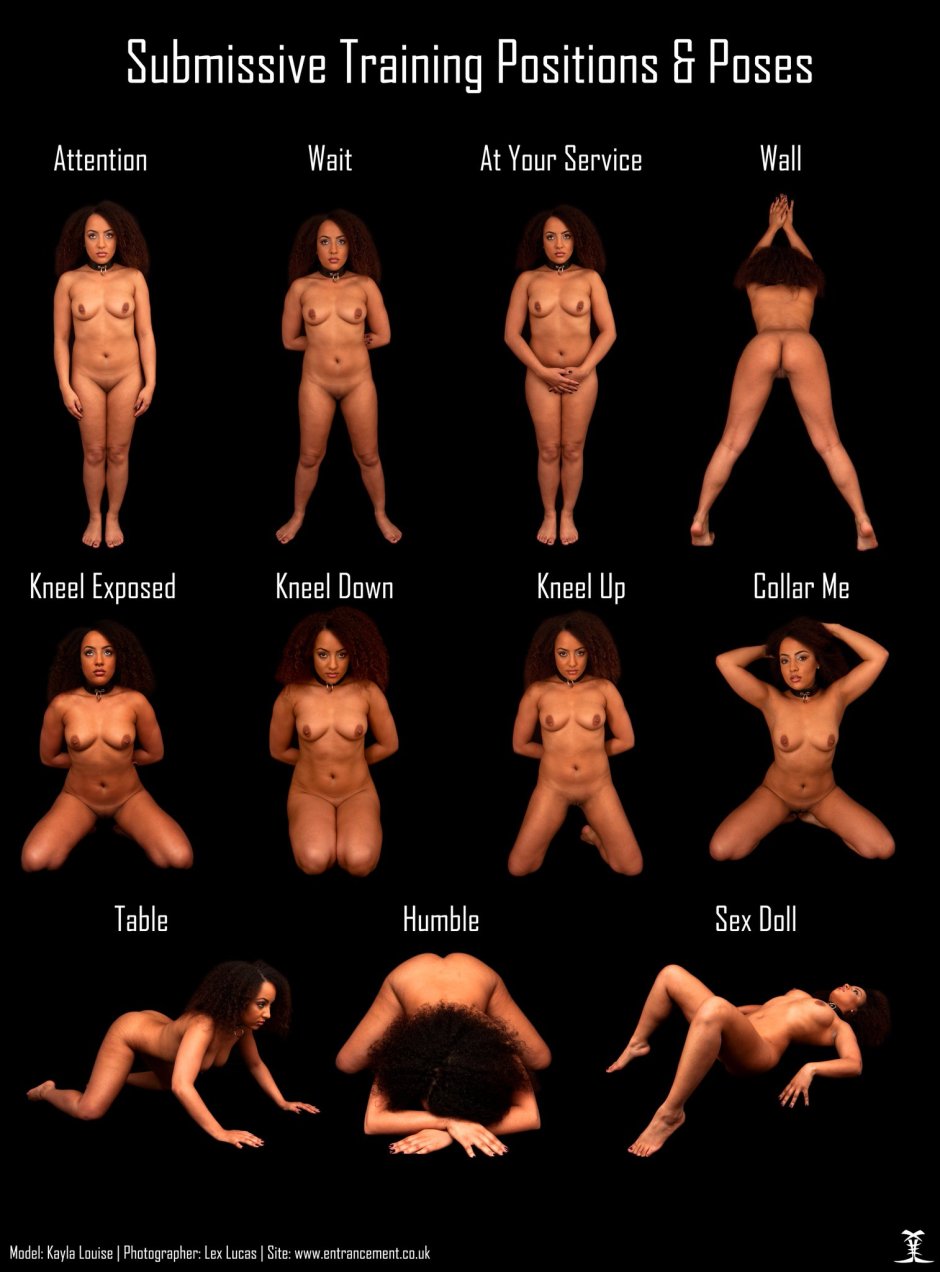 Naked women in beautiful poses