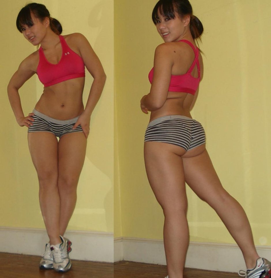 Japanese girls in shorts