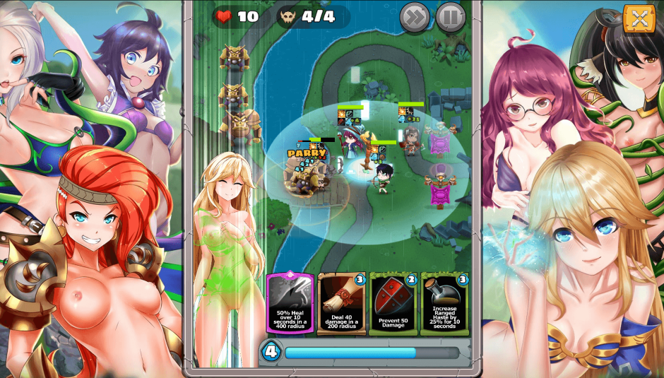 Nurse with pink hair Hentai Nutaku
