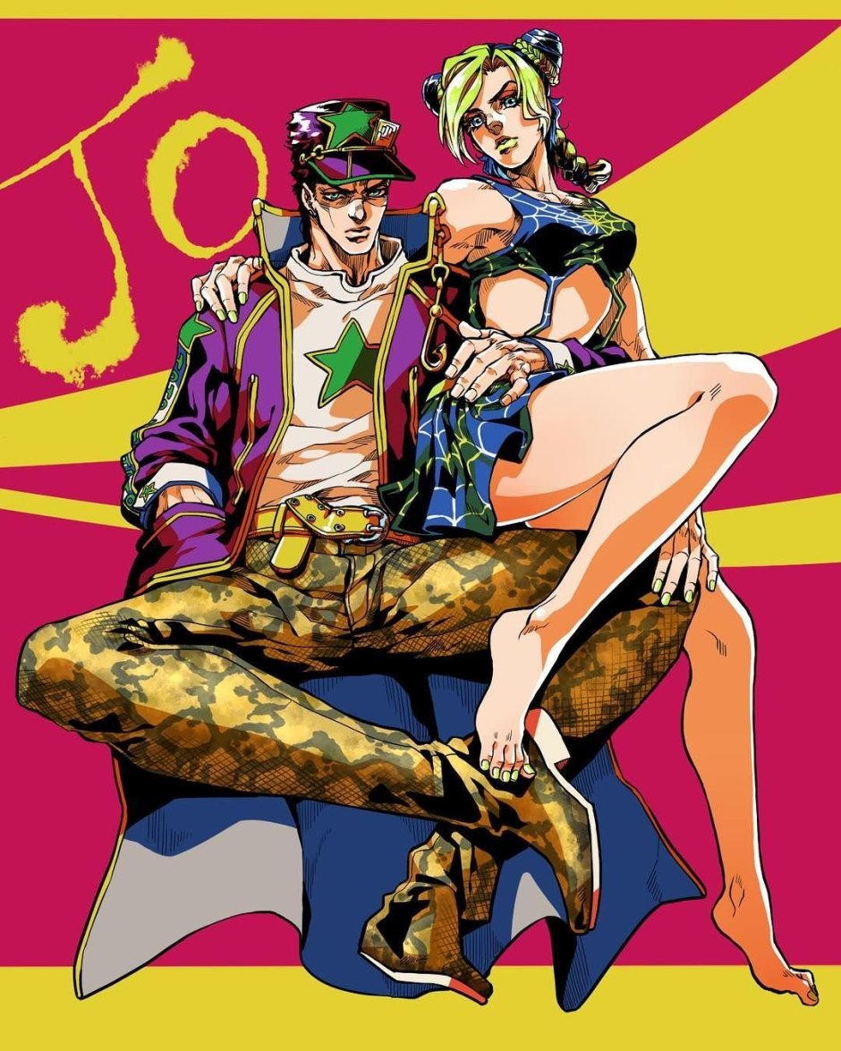 Jotaro Kujo and Jolin Kujo