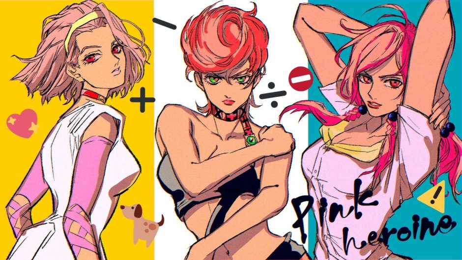 Trish Una and Jolin Kujo