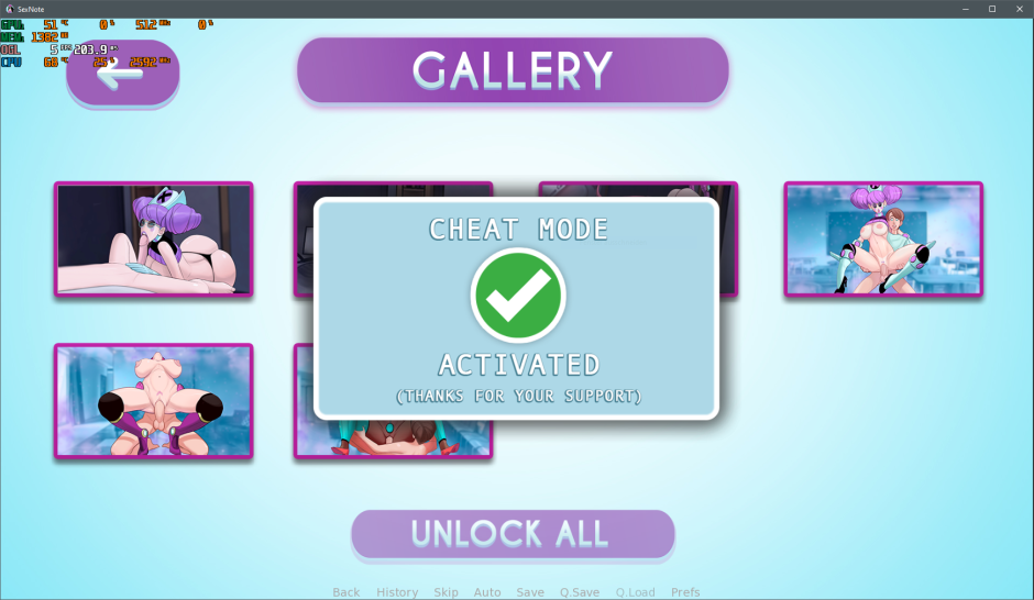 Sexnote Gallery