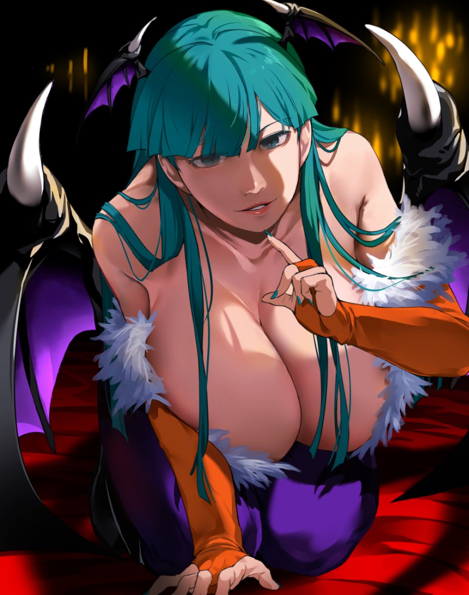 Cosplay Morrigan naked