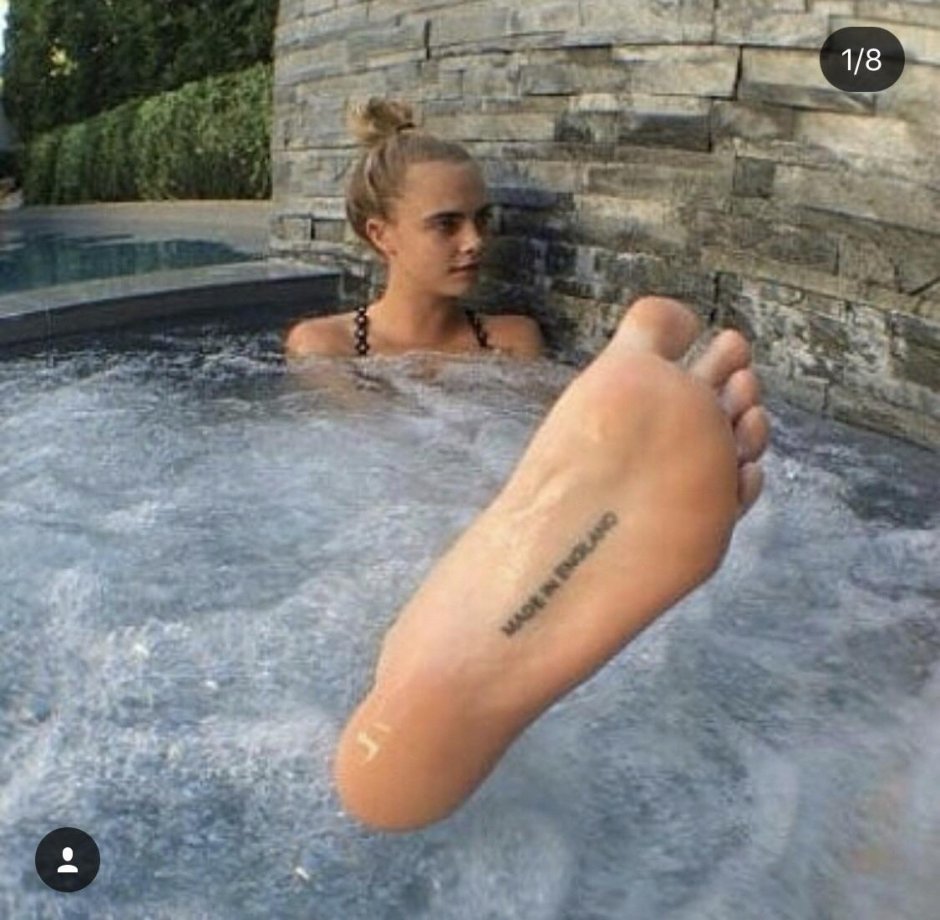 Cara Delevingne Feet