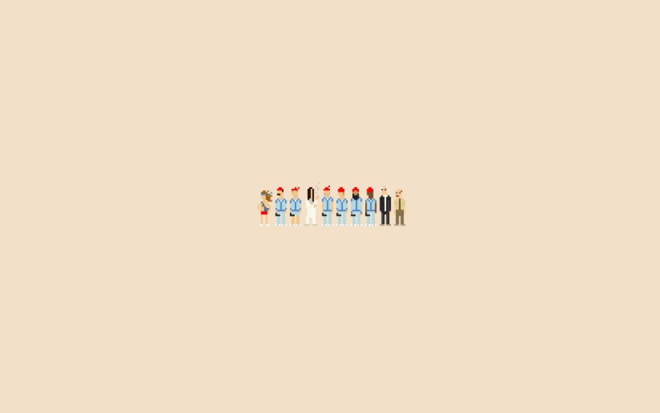 Aesthetic wallpaper on laptop beige