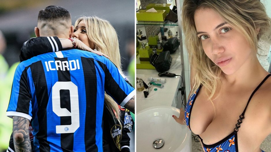 Mauro Icardi and Wanda