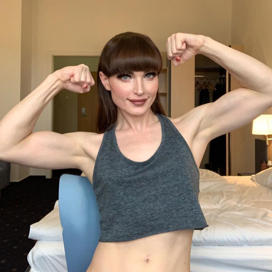 Natalie Mars Natalie Mars in a skirt