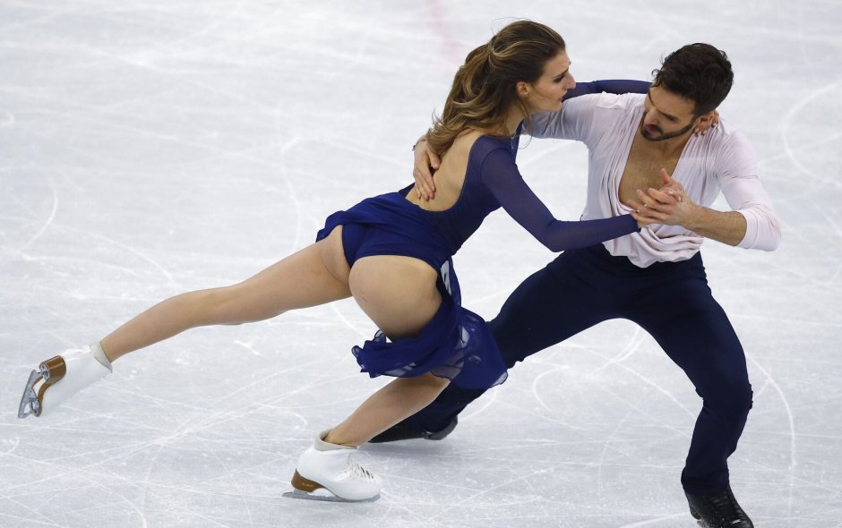 Gabriella Papadakis and Stefano Caruso