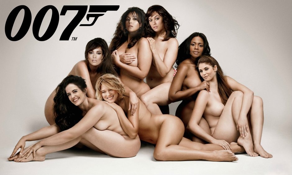 James Bond naked women