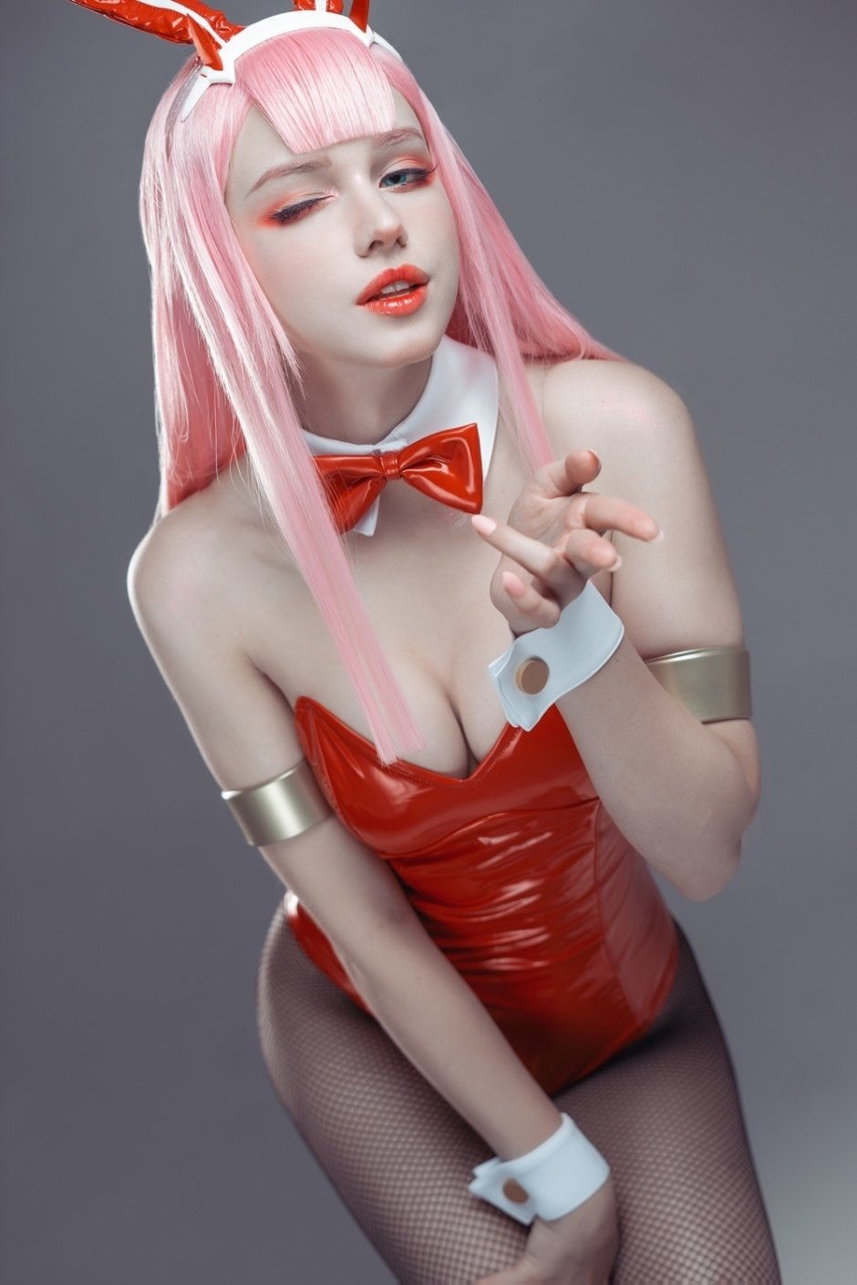 Cosplay Zero Two Ellesclub Naked