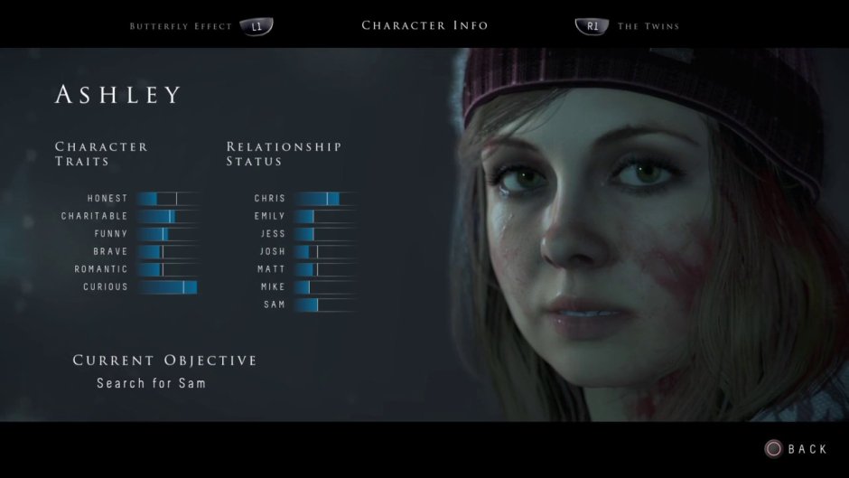 Until Dawn Arta Jess and Mike
