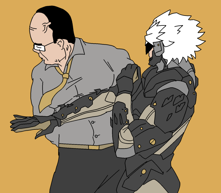 Senator Armstrong and Raiden
