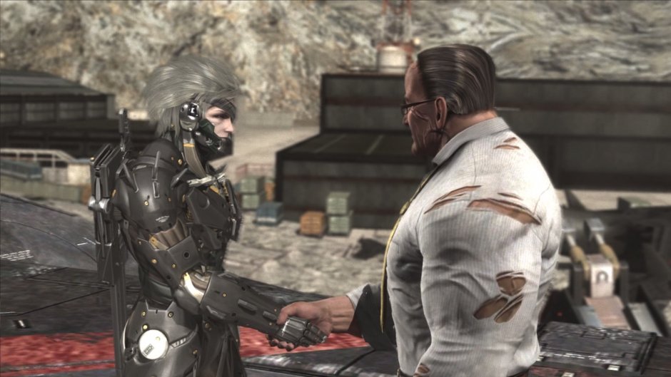 Senator Armstrong and Raiden