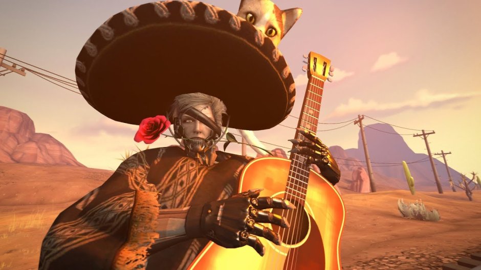 Metal Gear Raiden Sombrero