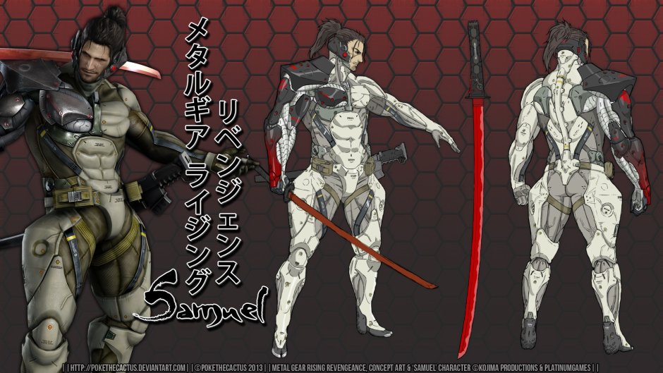 Metal Gear Rising Revengeance reactive SAM Art