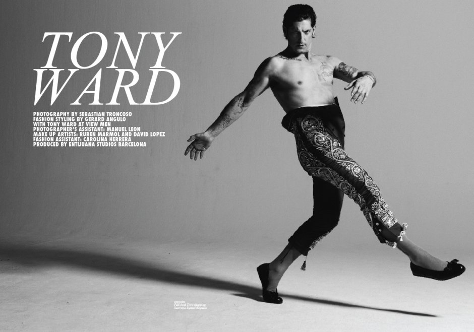 Tony Ward model photo Madonna