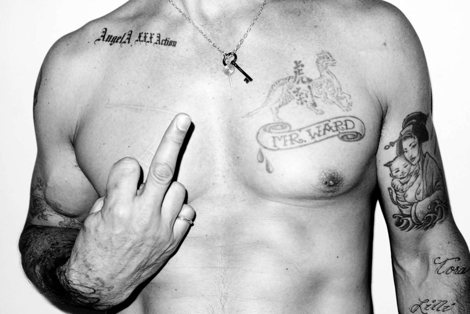 Model Tony Ward Naked