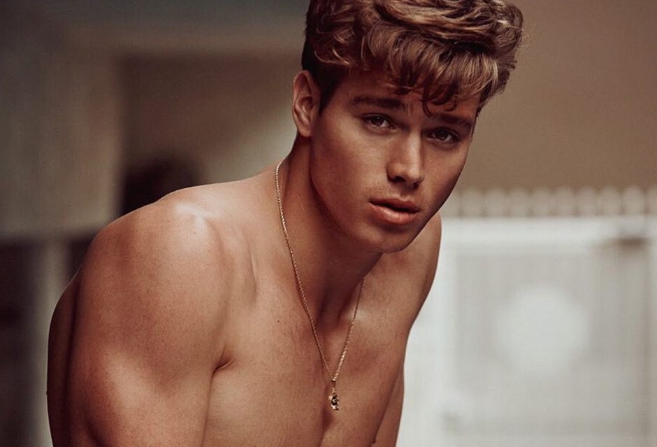 Matthew Noszka in shorts