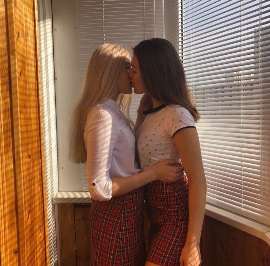 Two girls in a nightclub