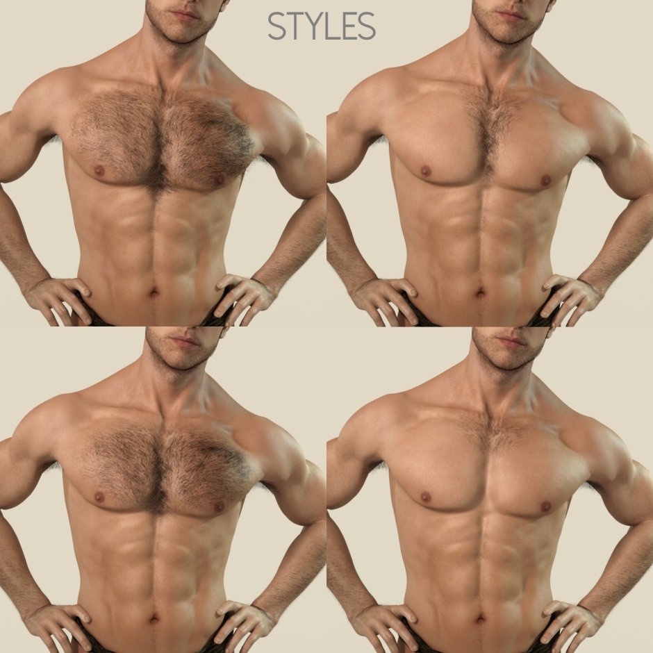 Pubic hair men's sims