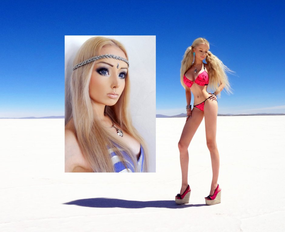 Valeria Lukyanova is fat