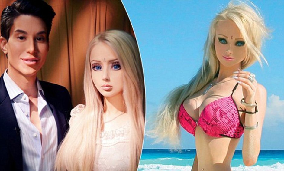 Valeria Lukyanova doll Barbie