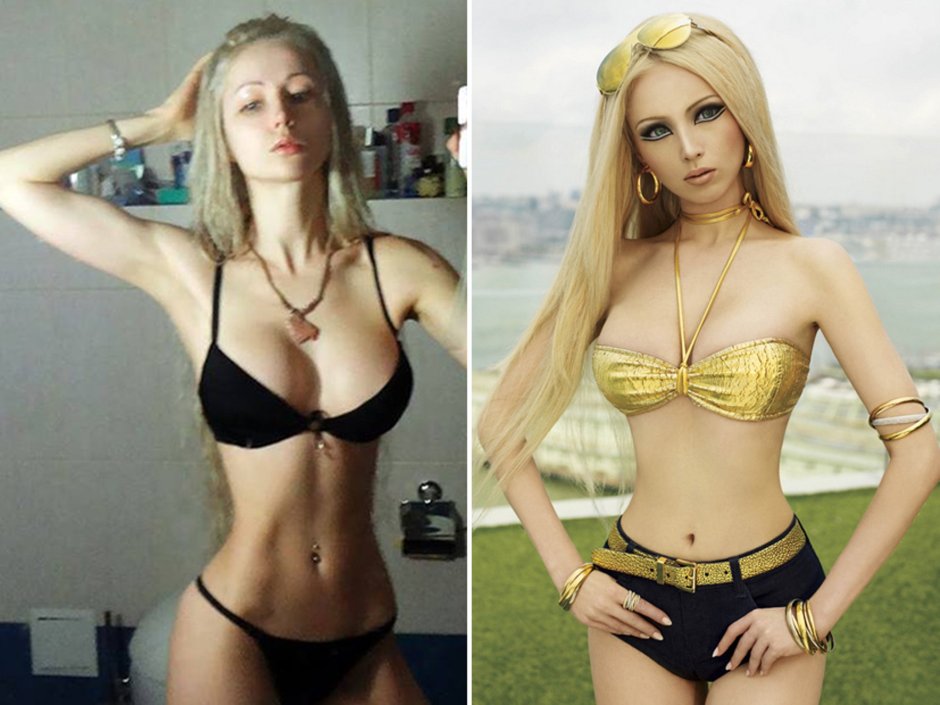 Valeria Lukyanova doll Barbie