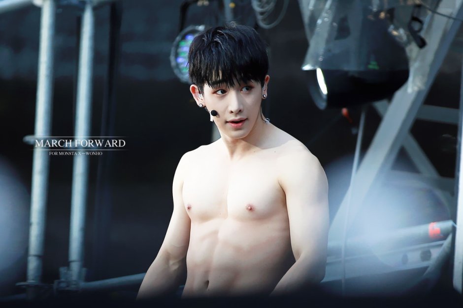 Wonho dick