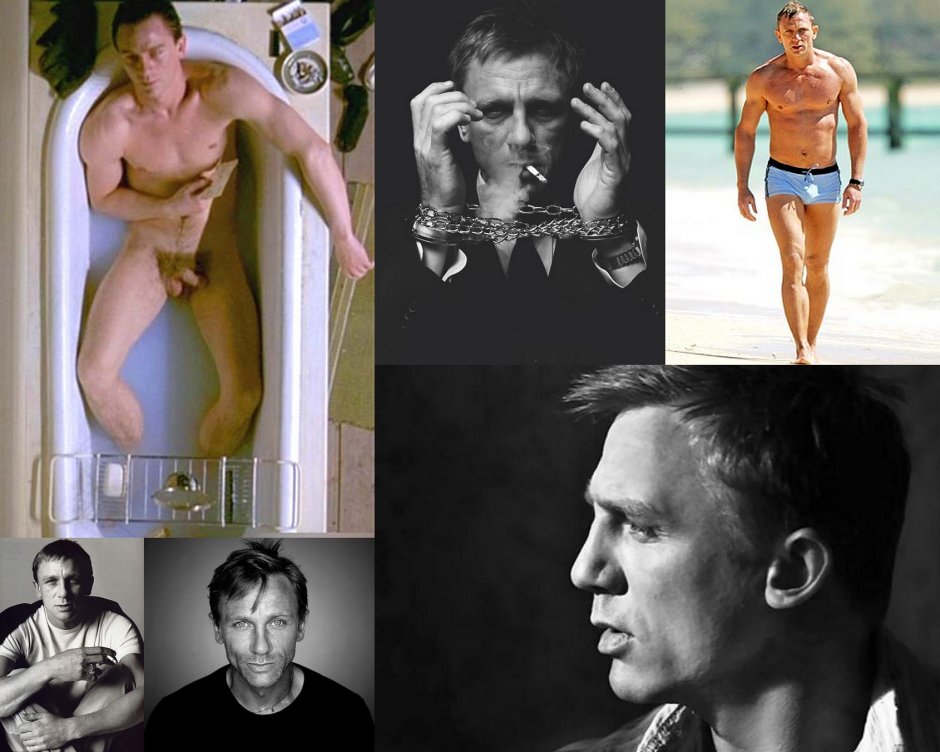 Daniel Craig is naked