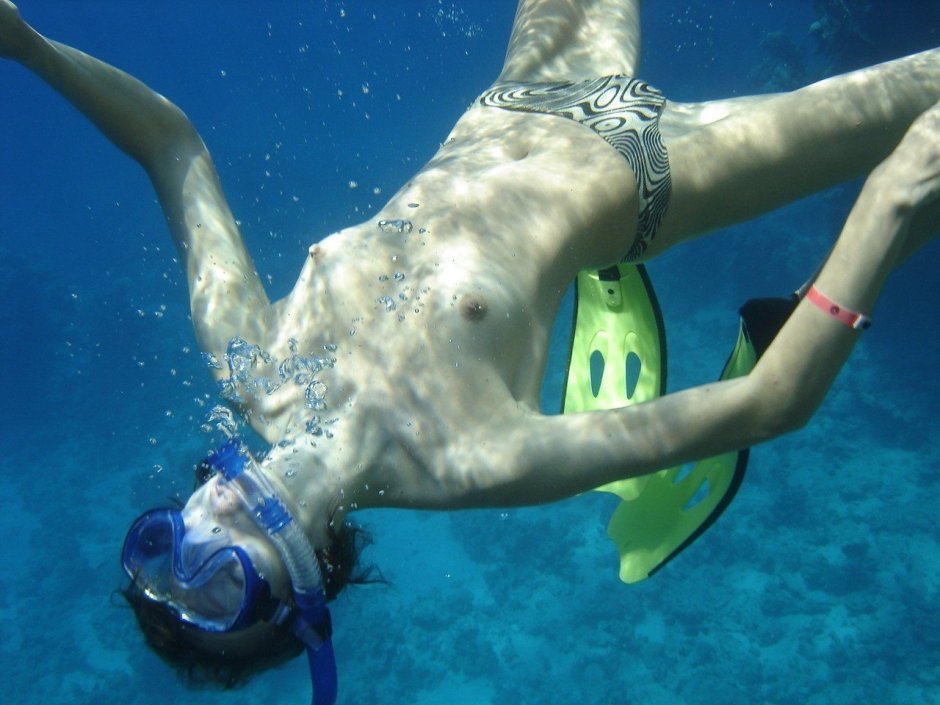 Naked dive Natalia Avseenko
