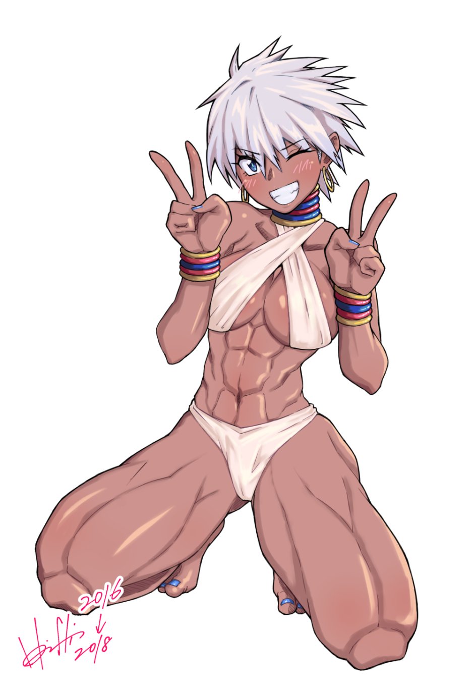 The muscular is a certain hentai