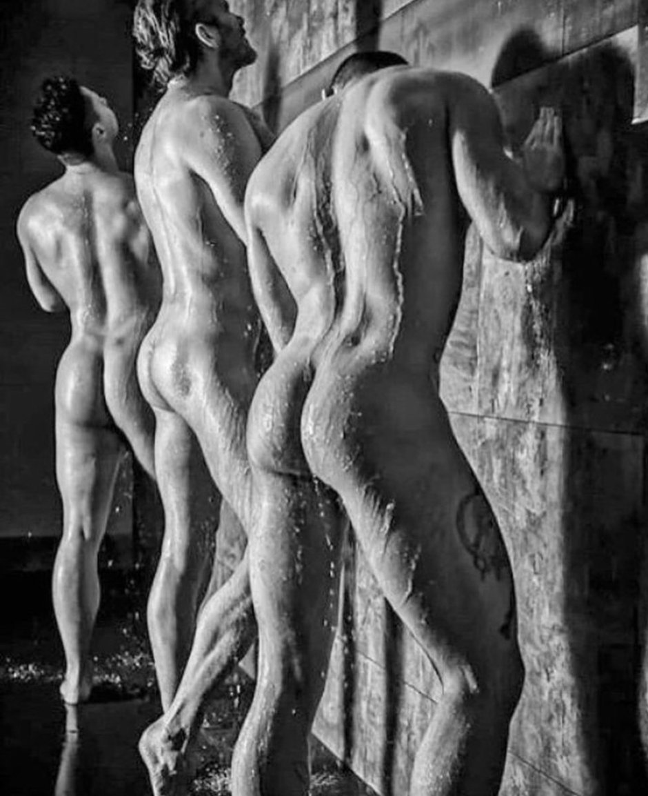Naked women in a male style