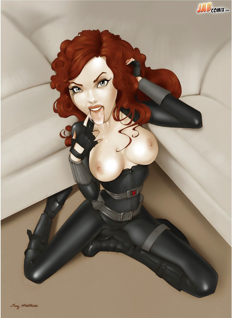 Scarlett Johansson Black Widow Tits
