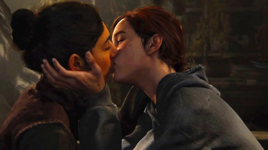 The Last of US 2 Ebbi and Owen bed scene