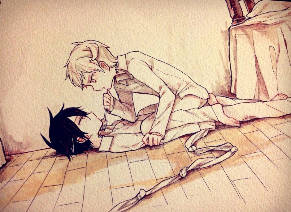Promised Neverland Ray and Norman