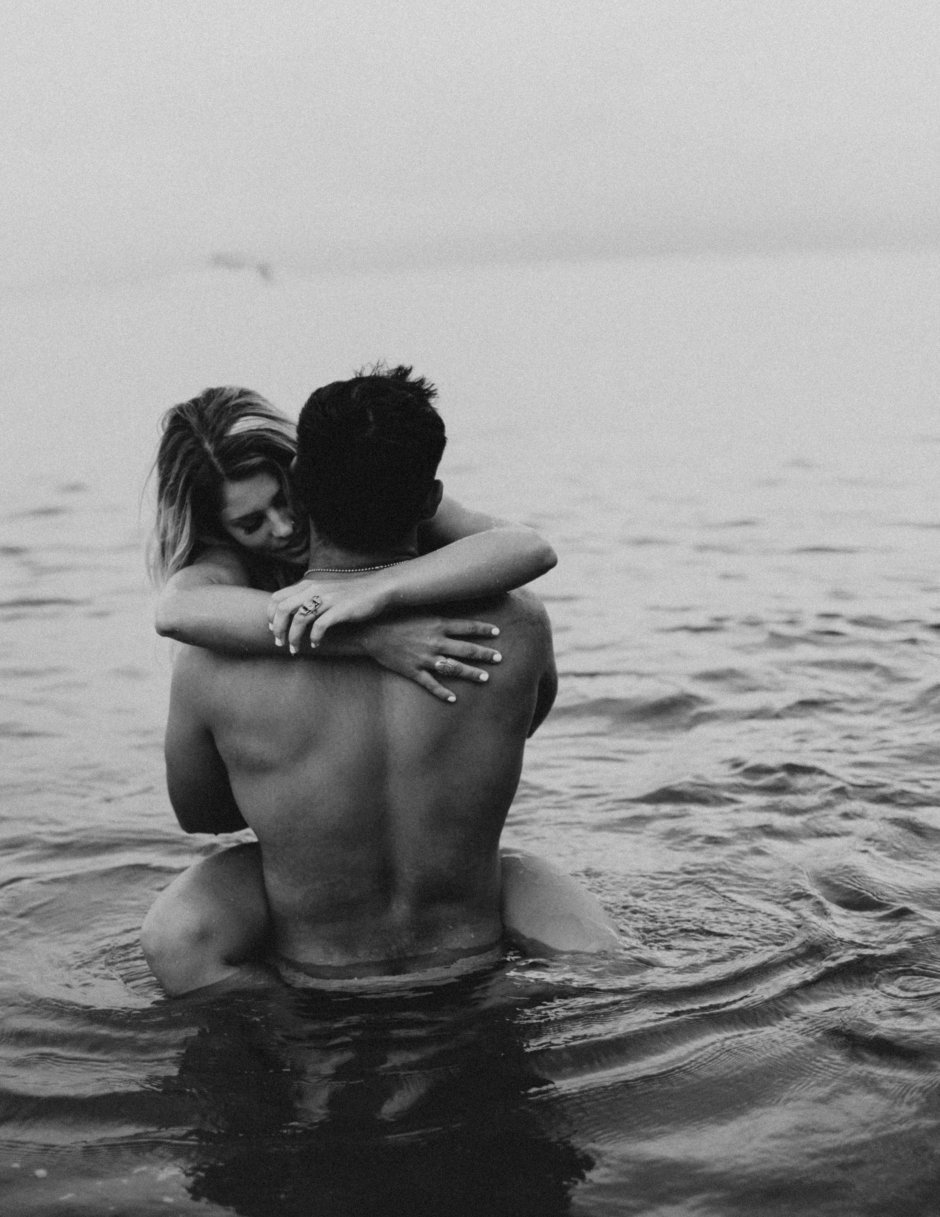 Man and woman on the beach