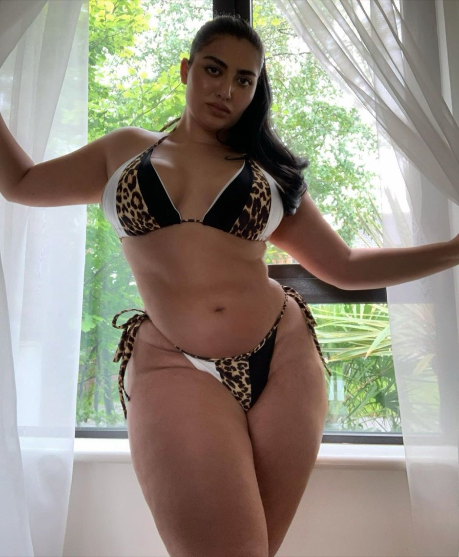 Plus-Size model Irena Drezie