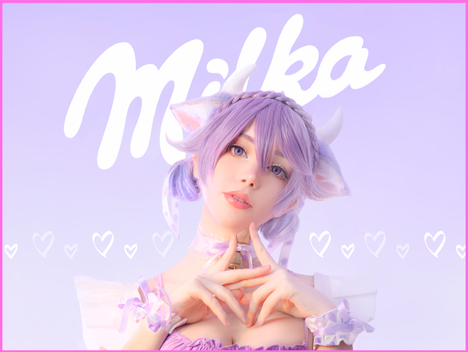 Milky Kiss fashion model