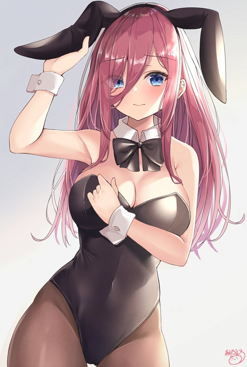 Kyoko Kirigiri in a bunny costume