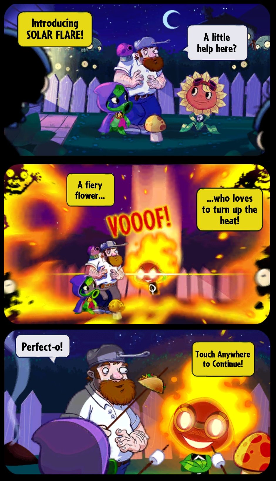 SOLAR FLARE PVZ COMIX