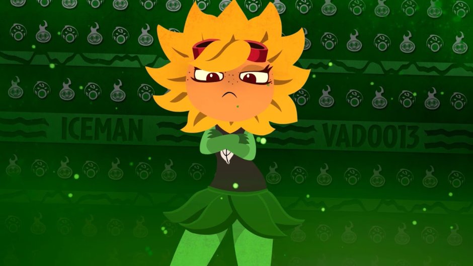 PVZ Heroes Solar Flare Sunflower