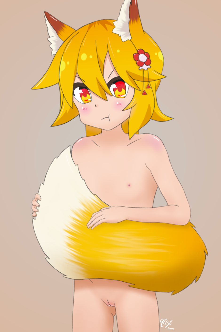 Hentai nobody kitsune fox bdsm
