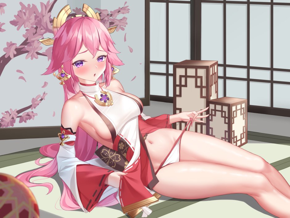 Anime girl Genshin