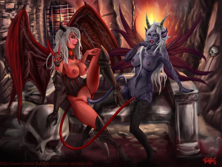 Sukkub Demon Demonitsa Hantai