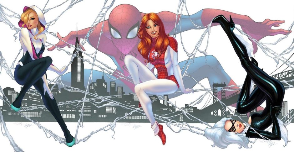 Spider-Man and Mary Jane Gwen Staisi