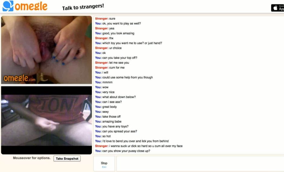 Masturbation of a comb Omegle