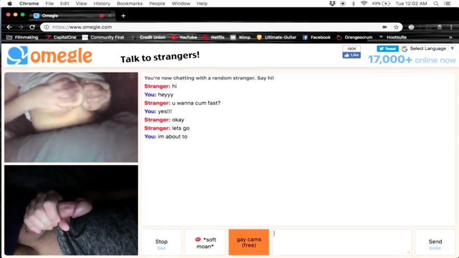 Omegle with random video chat